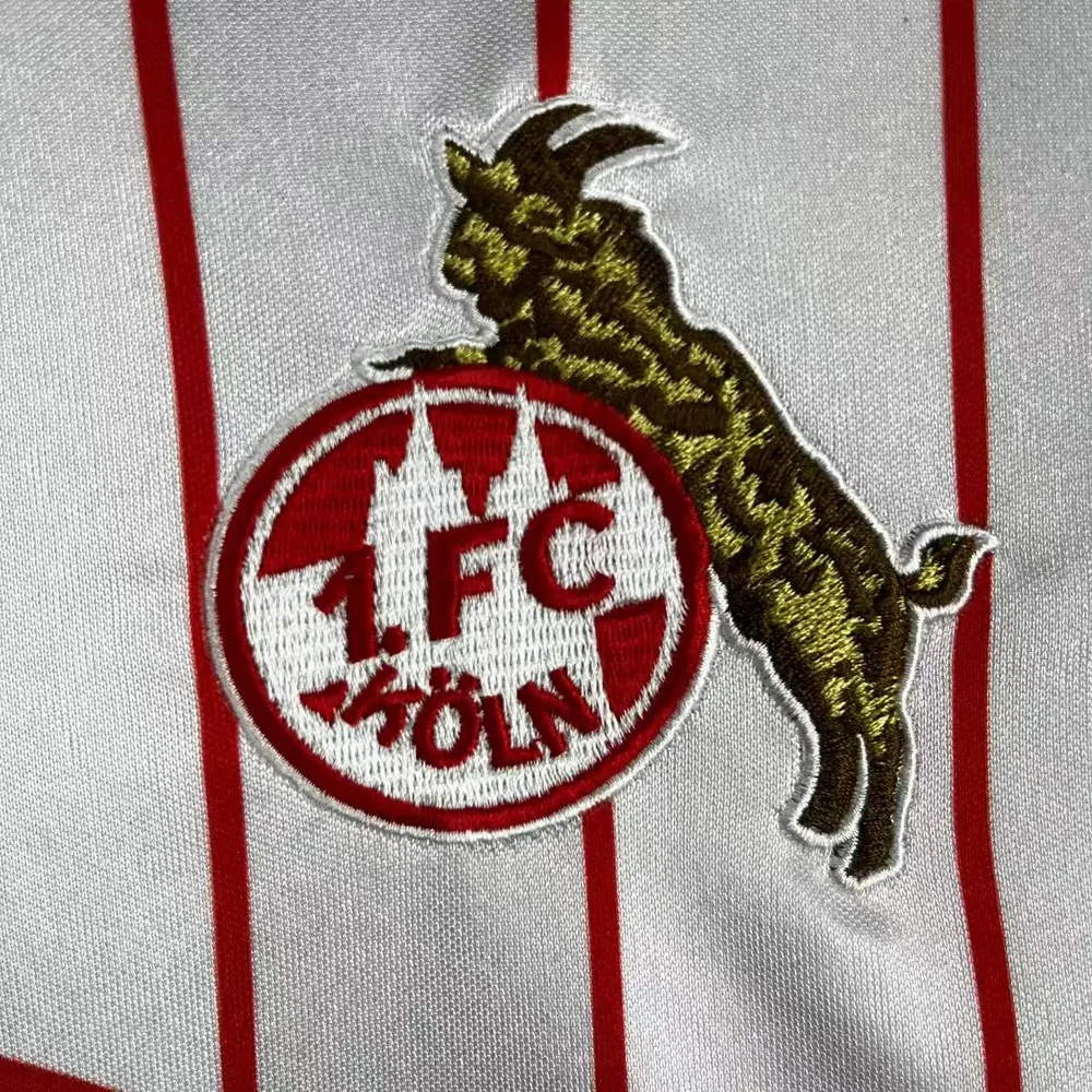 FC Köln 1986/1987 Retro FC Köln Home Football Jersey 1986/1987 — 5