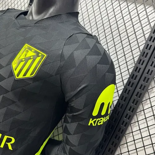 Atlético Madrid 2026/2027 Long Sleeve Player Version Atletico Madrid Away Football Jersey 2026/27 — 9