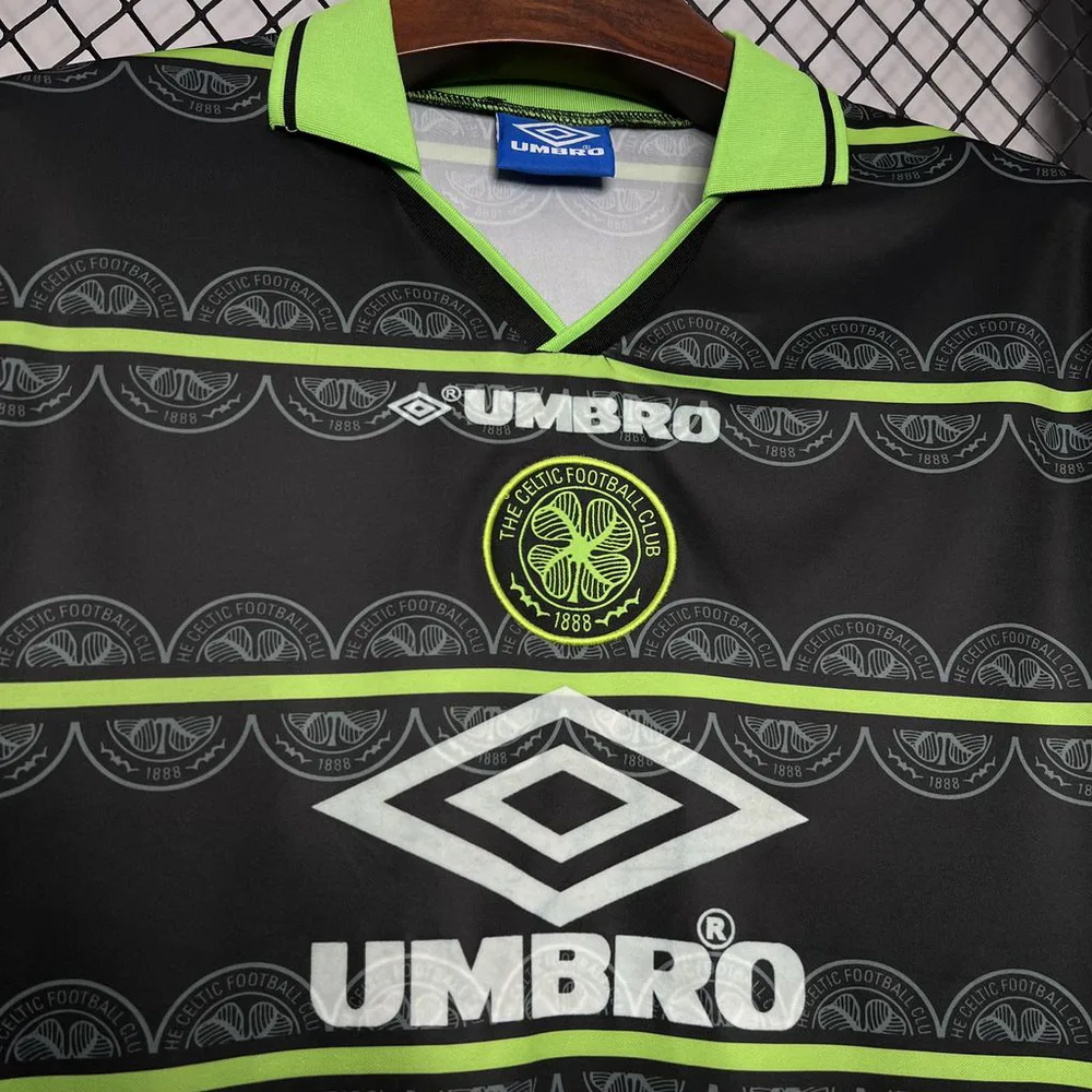 Celtic 1998/1999 Retro Celtic Visitante Camiseta de fútbol 1998/1999 — 5