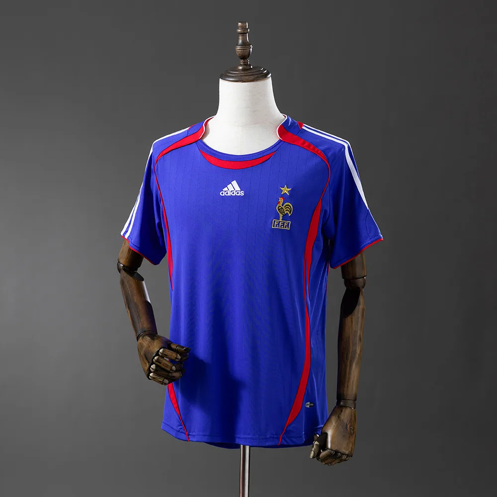 France 2006 Retro France Home Football Shirt 2006