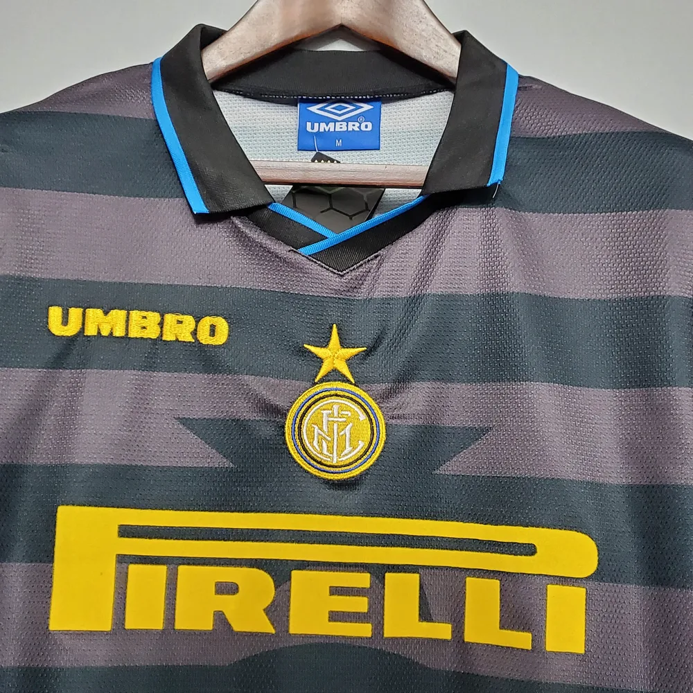 Inter Milan 1997/1998 Retro Inter Milan Third Away Football Jersey 1997/1998 — 3