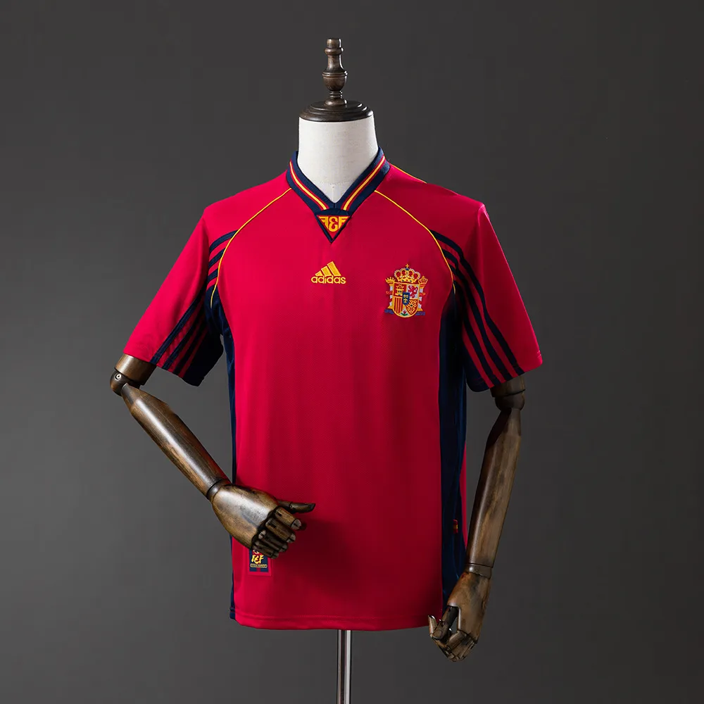 Spain 1988 Retro Spain Home Jersey 1988