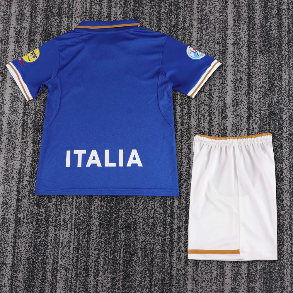 Italy 1996 Retro Italy Local Camiseta de fútbol Talla infantil 1996 — 2