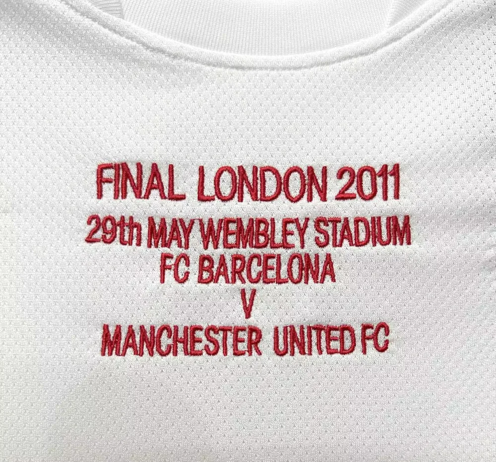 Manchester United 2010/2011 Retro Manchester United Visitante Camiseta de fútbol 2010/2011 — 4