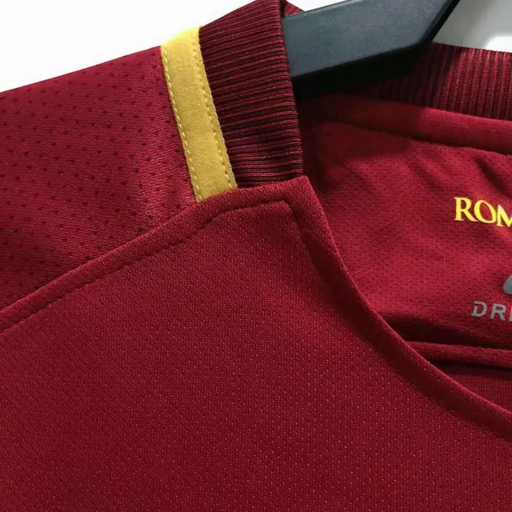 AS Roma 2017/2018 Retro Roma Home Soccer Jersey 2017/2018 — 4