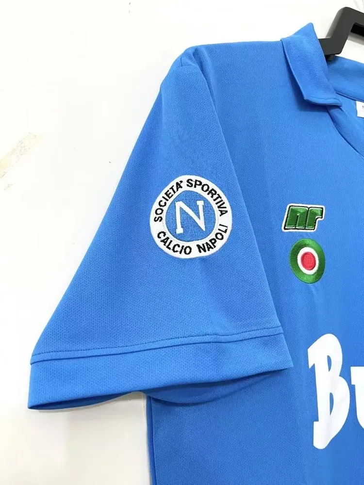 Napoli 1987/1988 Retro Napoli Local Camiseta de fútbol 1987/1988 — 4