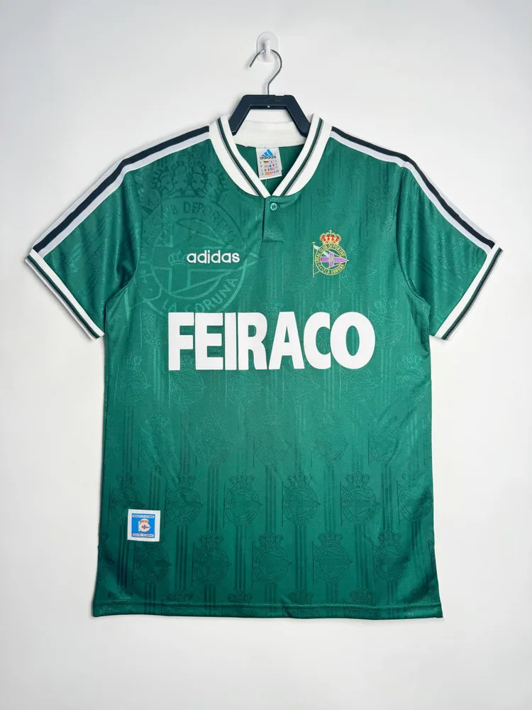 Deportivo 1999-2000 Retro Deportivo Visitante Camiseta de fútbol 1999/2000