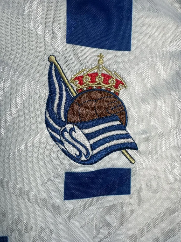 Real Sociedad 1994-1995 Retro Real Sociedad Home Football Shirt 1994/1995 — 5