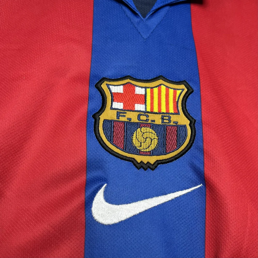 Barcelona 2004/2005 Retro Barcelona Local Camiseta de fútbol 2004/2005 — 5