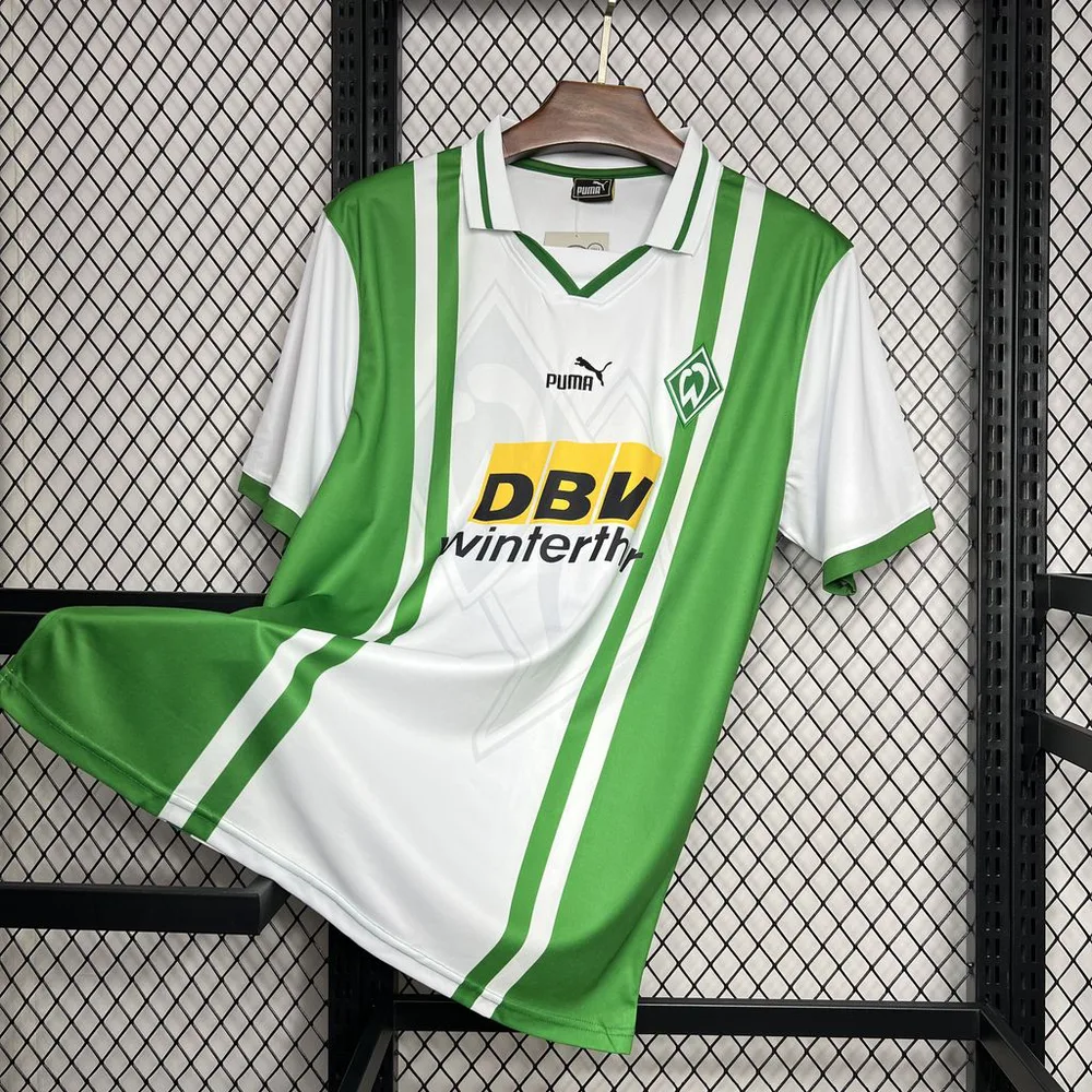 Werder Bremen 1996/1997 Retro Werder Bremen Local Camiseta de fútbol 1996/1997