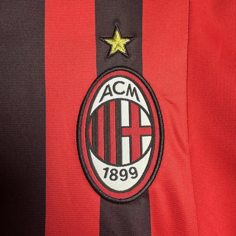 AC Milan 2007/2008 Retro AC Milan Home Football Shirt 2007/2008 — 6