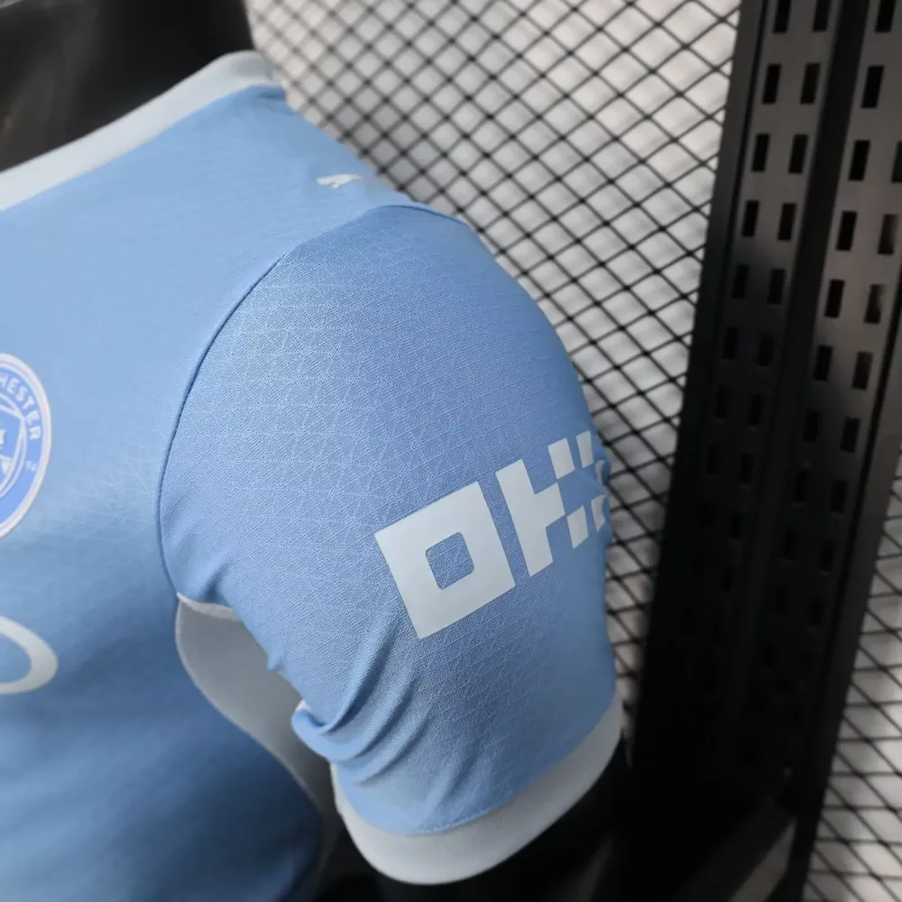 Manchester City 2026/2027 Versión jugador Manchester City Local Camiseta de fútbol 2026/27 — 8