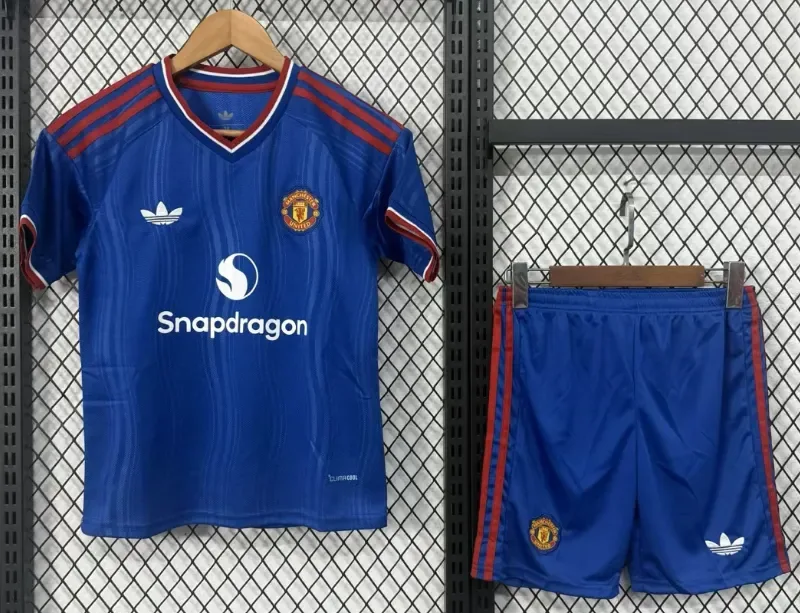 Manchester United 2026/2027 Manchester United Away Football Shirt Kids Size 2026/27