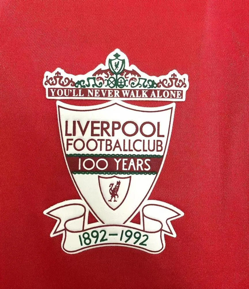 Liverpool 1992/1993 Retro Liverpool Home Football Jersey 1992/1993 — 5