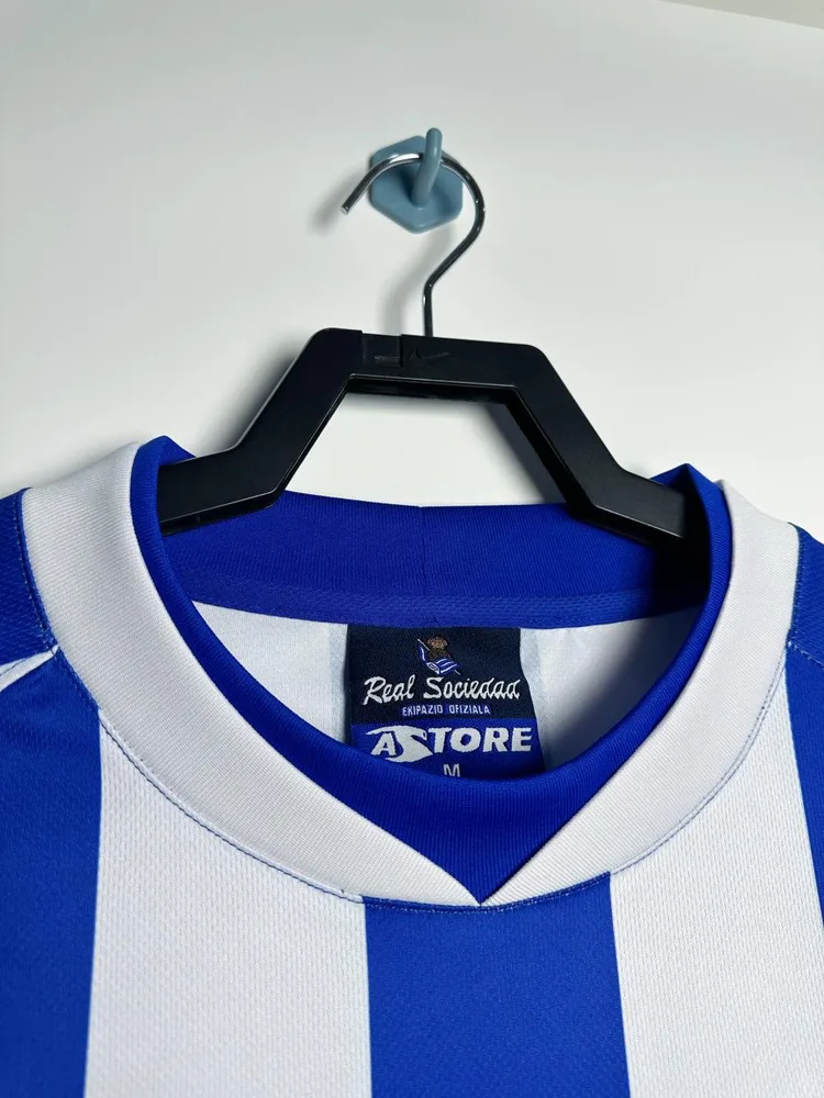 Real Sociedad 2002-2003 Retro Real Sociedad Home Football Shirt 2002/2003 — 3
