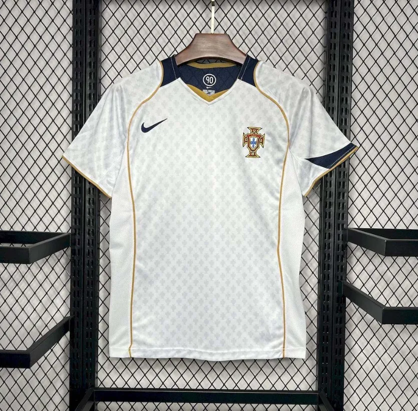 Portugal 2004 Retro Portugal Away Football Shirt 2004 — 3