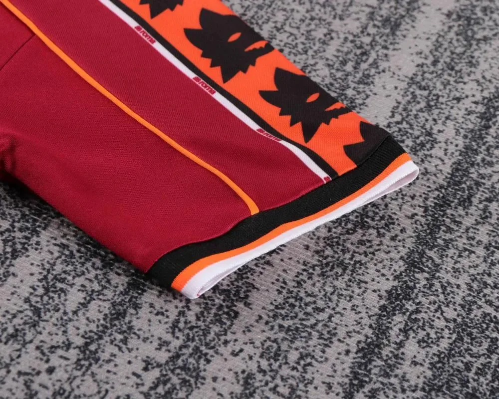 AS Roma 1998-1999 Retro Roma Home Soccer Jersey Kids Size 1998/1999 — 5