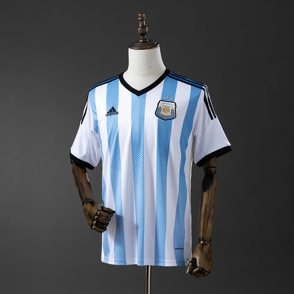 Argentina 2014 Retro Argentina National Team Local Jersey 2014