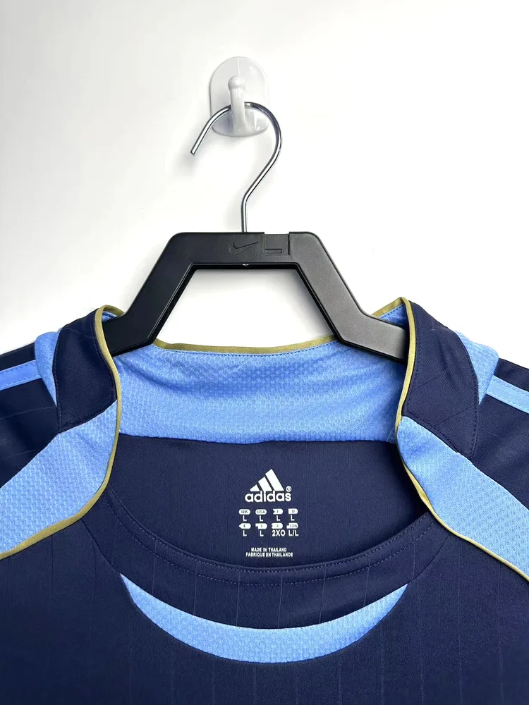 Argentina 2006 Retro Argentina National Team Visitante Jersey 2006 — 3