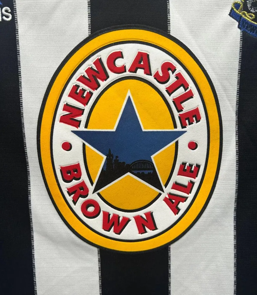 Newcastle 1999-2000 Retro Newcastle United Home Soccer Jersey 1999/2000 — 7