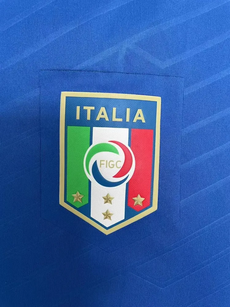 Italy 2012 Retro Italy Home Soccer Shirt 2012 — 3
