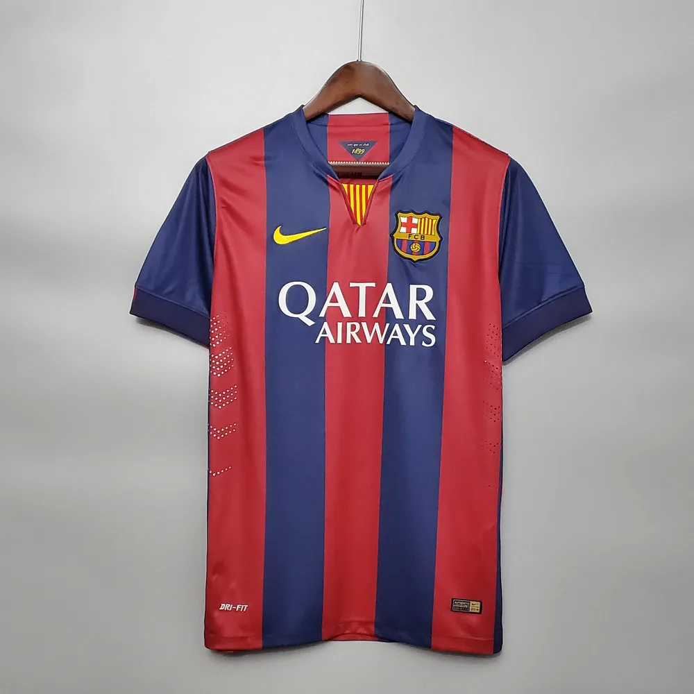 Barcelona 2014/2015 Retro Barcelona Camiseta de fútbol Local 2014/2015