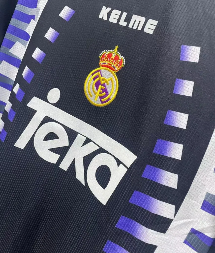 Real Madrid 1997/1998 Retro Real Madrid Third Away Football Jersey 1997/1998 — 7