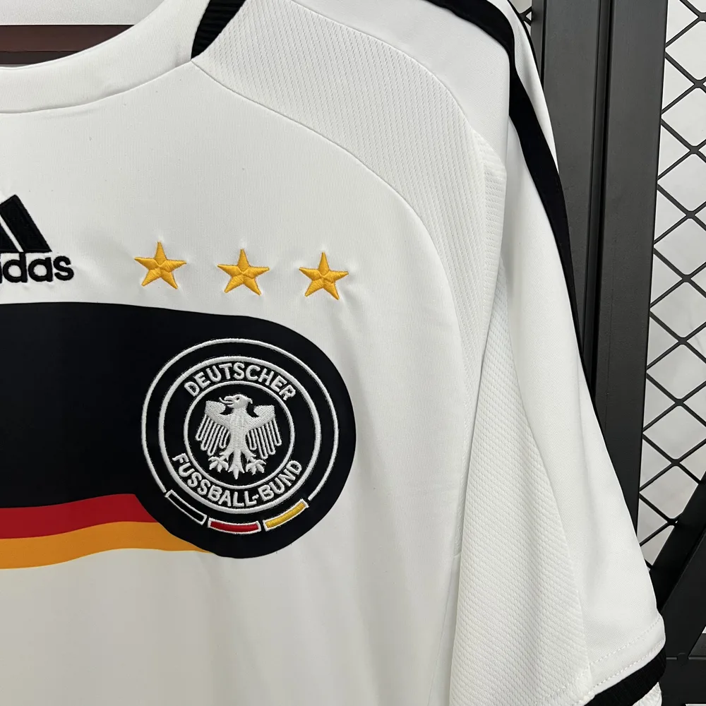 Germany 2008 Retro Soccer Jersey Germany Home 2008 — 3