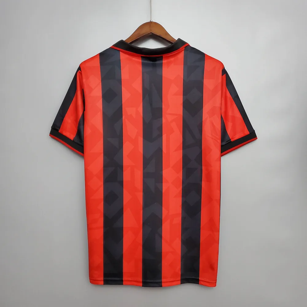 AC Milan 1993/1994 Retro AC Milan Home Football Shirt 1993/1994 — 2