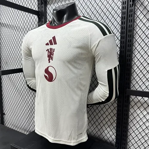 Manchester United 2026/2027 Long Sleeve Player Version Manchester United Third Away Football Jersey 2026/27 — 4