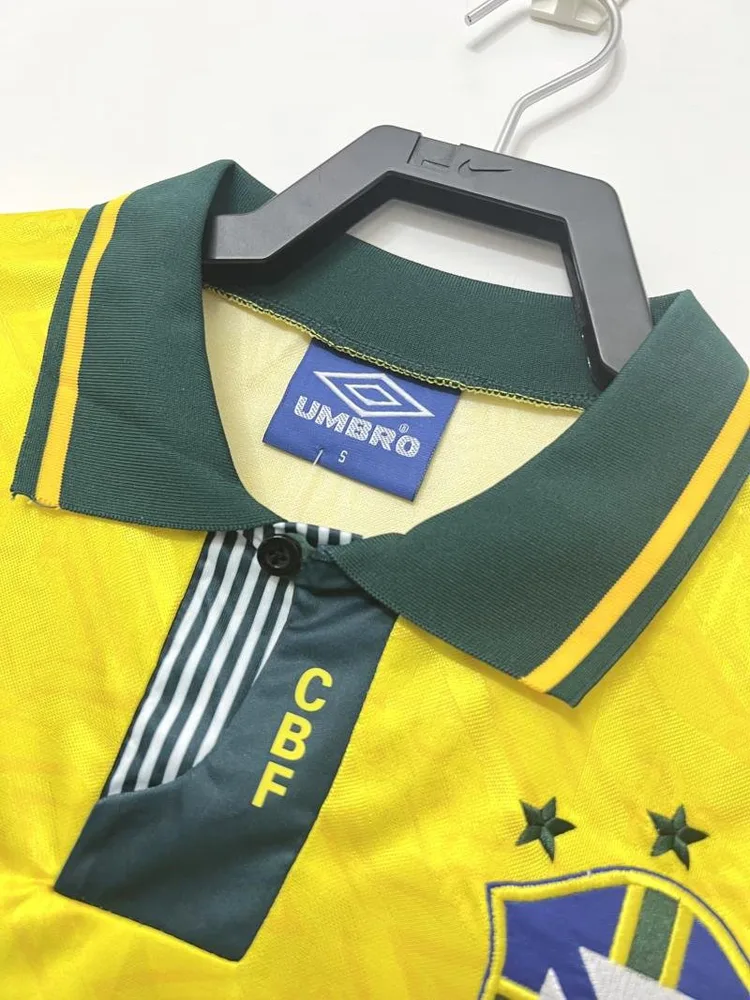 Brazil 1991-1993 Retro Brazil Home Soccer Jersey 1991/1993 — 3