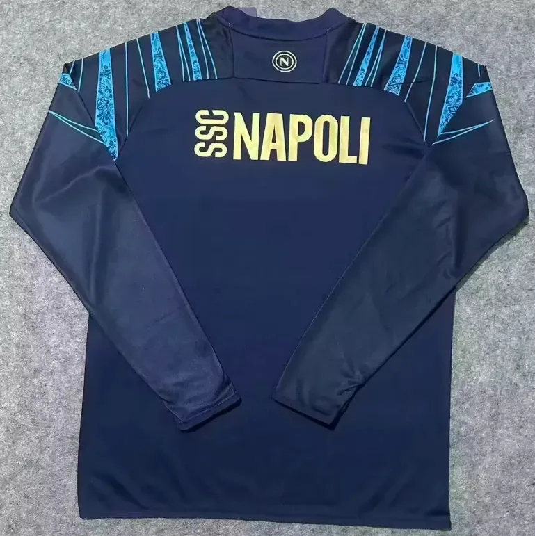 Napoli 2026/2027 Long Sleeve Napoli Pre-Match Football Jersey 2026/27 — 2