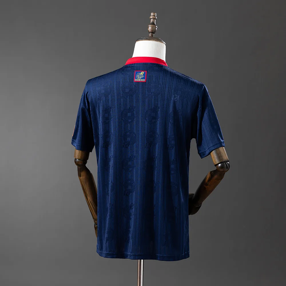Spain 1996 Retro Spain Away Football Shirt 1996 — 2