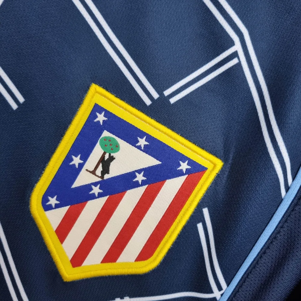 Atlético Madrid 2004/2005 Retro Atletico Madrid Away Soccer Jersey 2004/2005 — 7