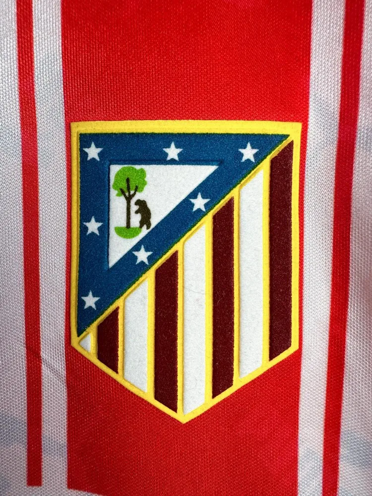 Atlético Madrid 1994/1995 Retro Long sleeve Atletico Madrid Home Soccer Jersey 1994/1995 — 6