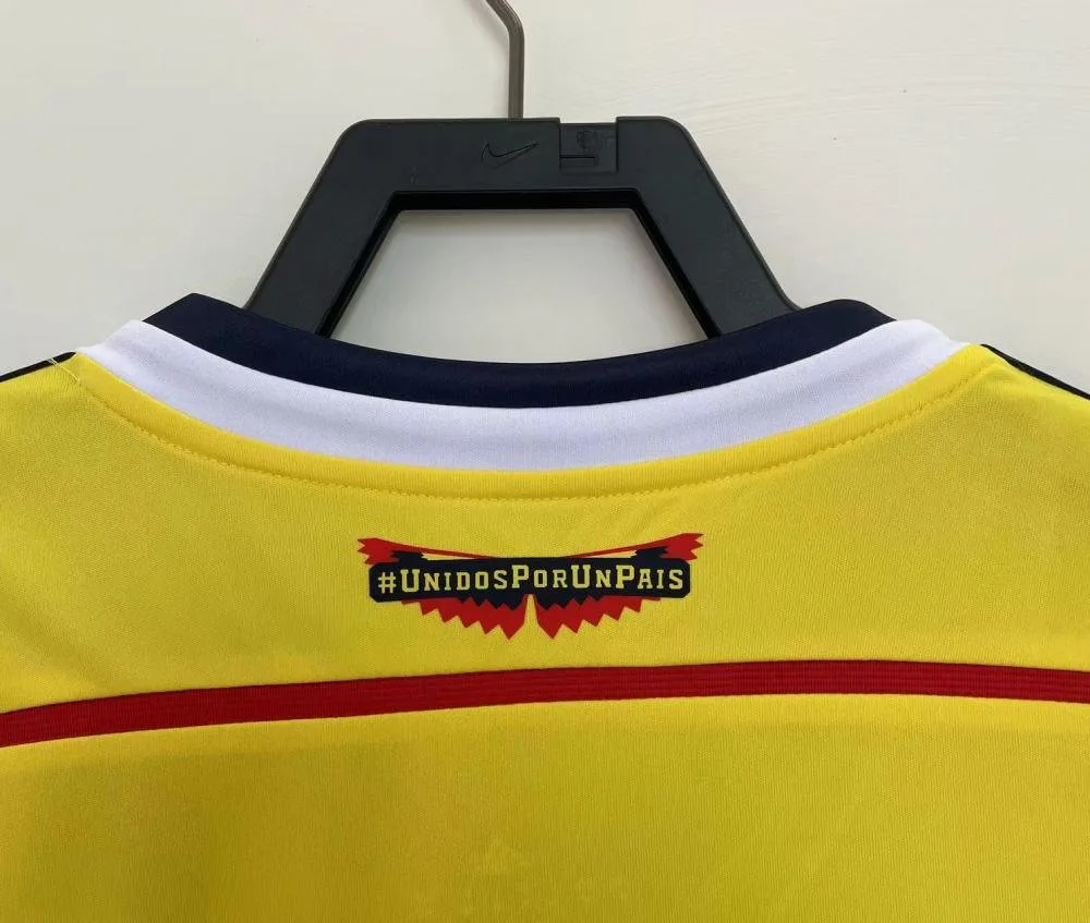 Colombia 2014 Retro Colombia Home Football Shirt 2014 — 4