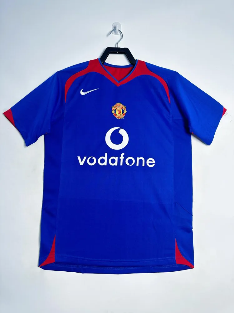 Manchester United 2005-2006 Retro Manchester United Visitante Camiseta de fútbol 2005/2006