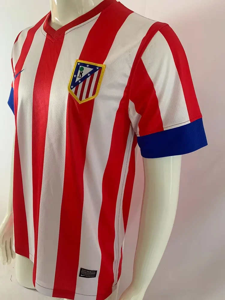 Atlético Madrid 2012-2013 Retro Atletico Madrid Home Soccer Jersey 2012/2013 — 4