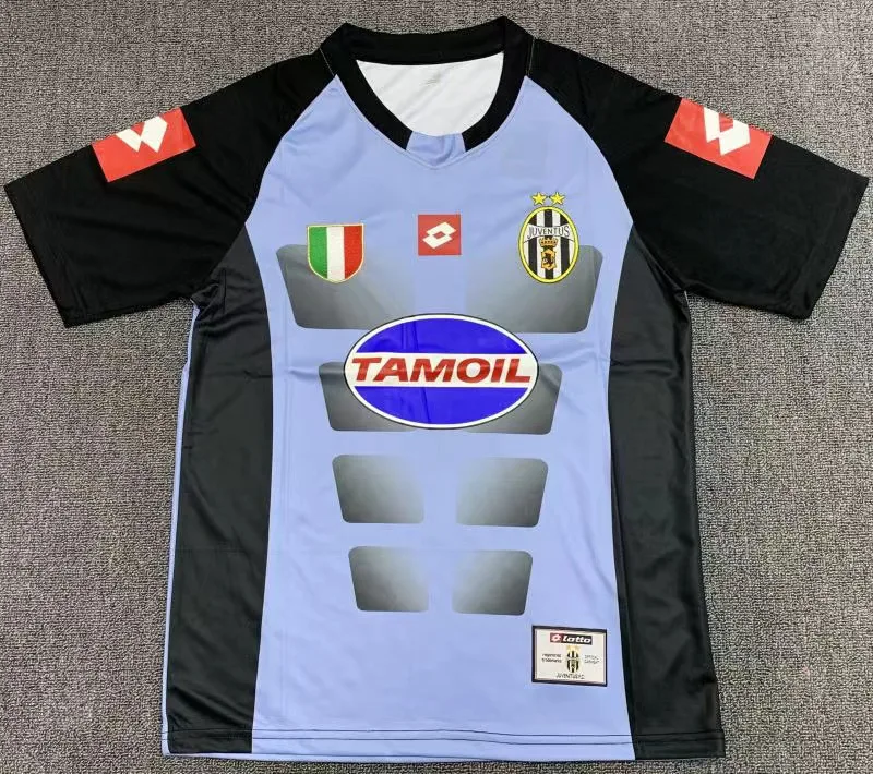 Juventus 2002/2003 Retro Juventus Portero Camiseta de fútbol 2002/2003