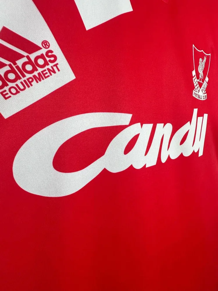 Liverpool 1991-1992 Retro Liverpool Home Football Jersey 1991/1992 — 5