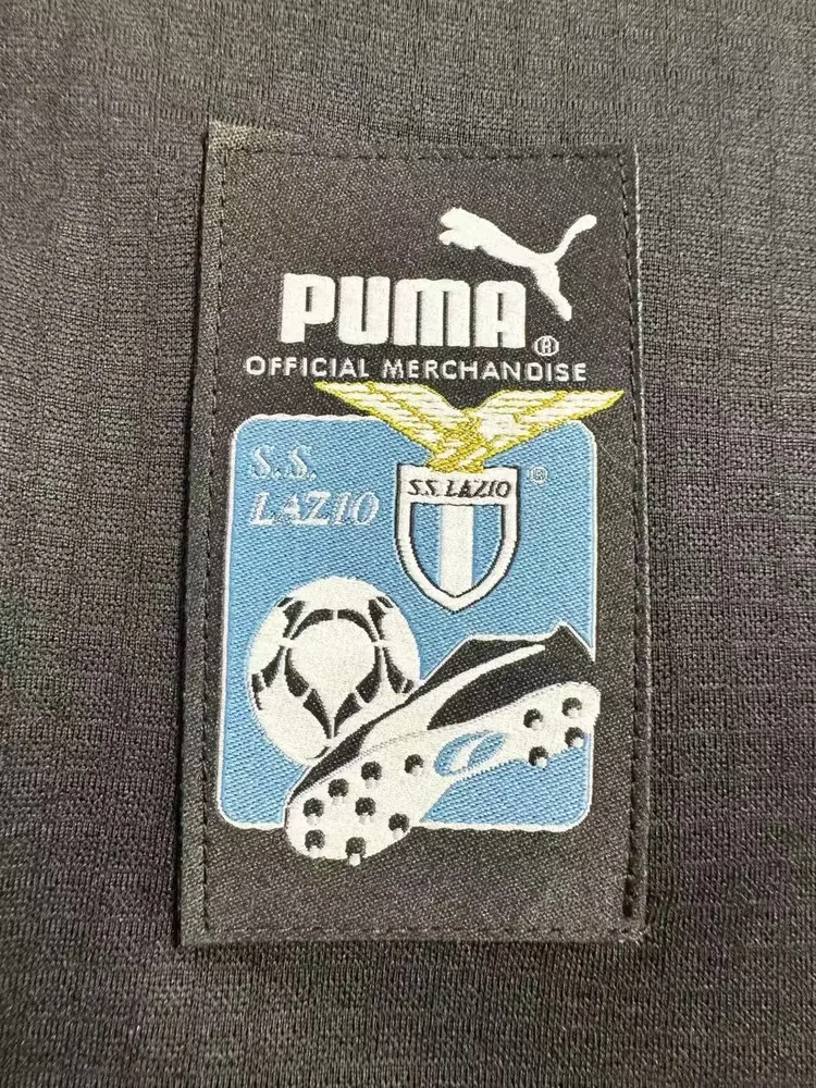 Lazio 1998/1999 Retro Manga larga Lazio Visitante Camiseta de fútbol 1998/1999 — 7