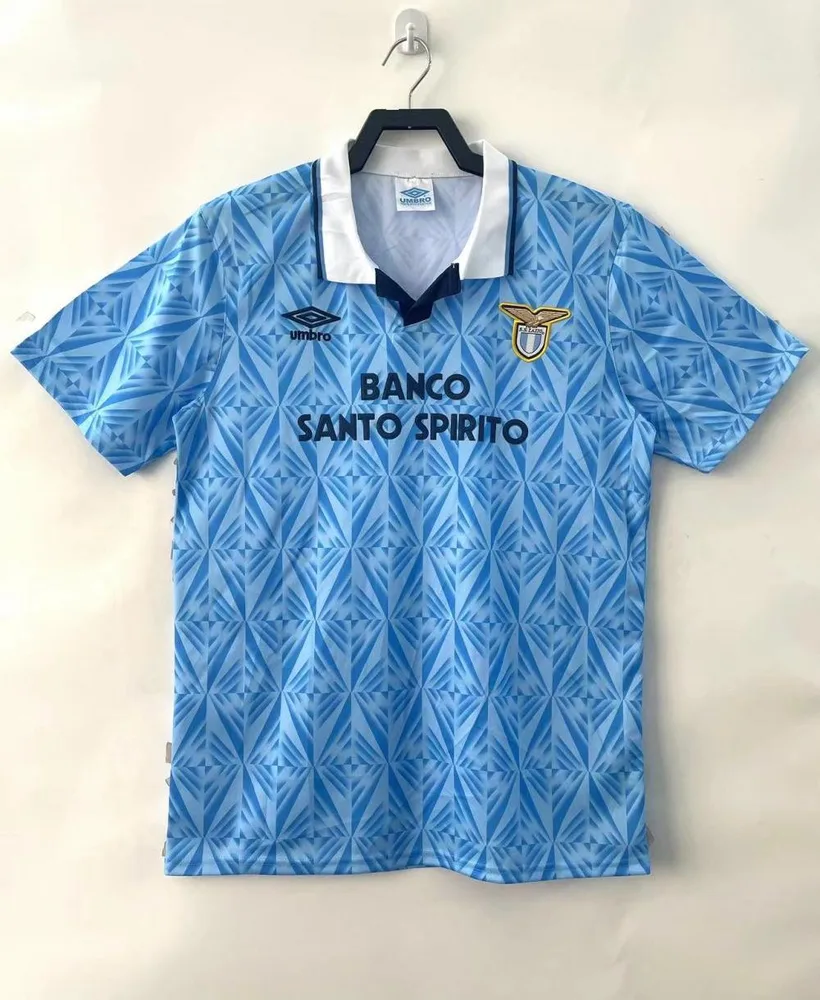Lazio 1991 Retro Lazio Local Camiseta de fútbol 1991