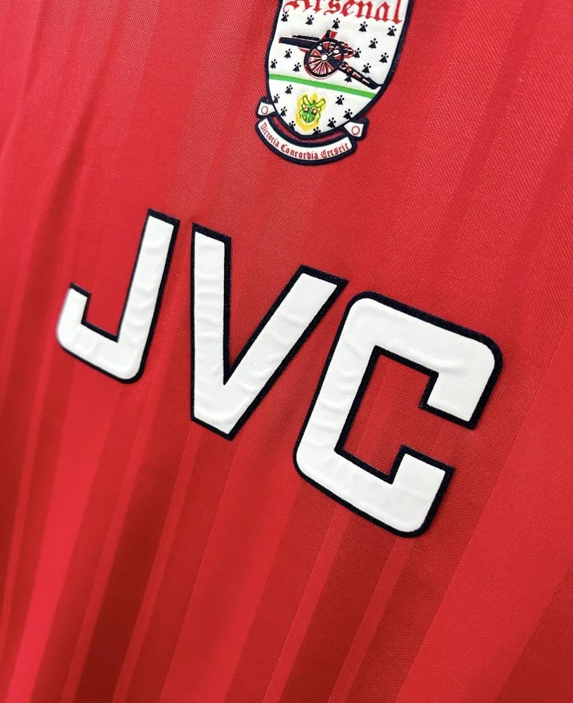 Arsenal 1992/1993 Retro Long Sleeve Arsenal Home Football Shirt 1992/1993 — 7