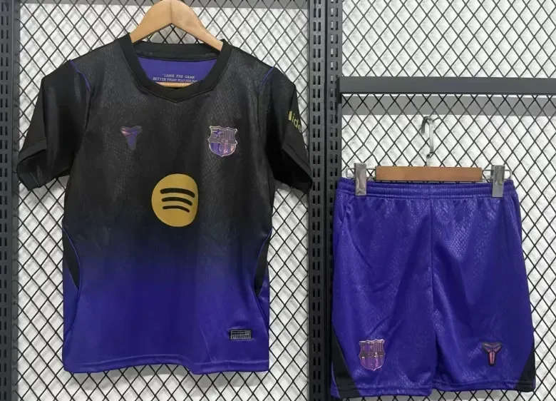 Barcelona 2026/2027 Barcelona Away Football Jersey Kids Size 2026/27