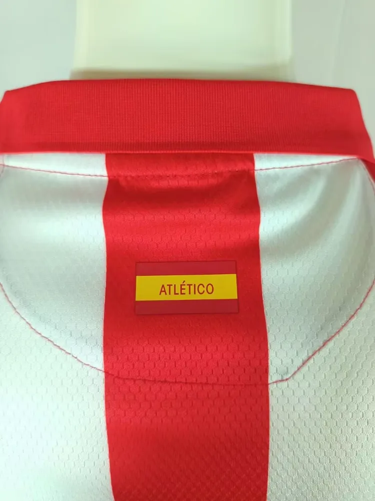 Atlético Madrid 2013-2014 Retro Atletico Madrid Home Soccer Jersey 2013/2014 — 4