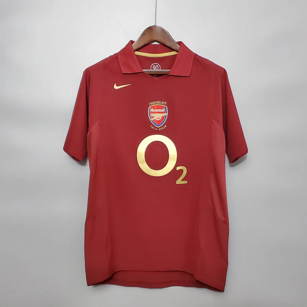Arsenal 2005/2006 Retro Arsenal Local Camiseta de fútbol 2005/2006