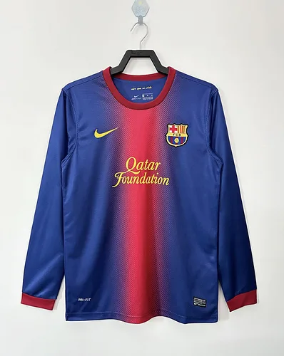 Barcelona 2012/2013 Retro Manga larga Barcelona Local Camiseta de fútbol 2012/2013