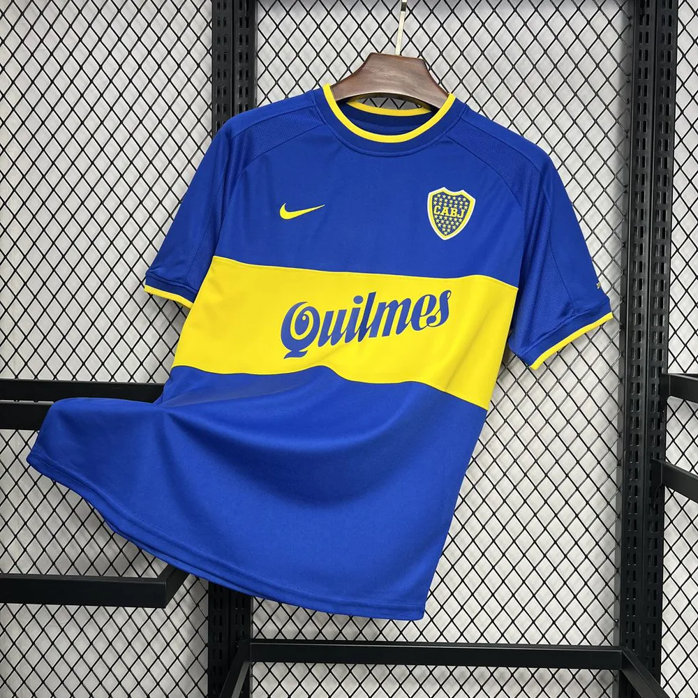 Boca Juniors 2000/2001 Retro Boca Juniors Local Camiseta de fútbol 2000/2001 — 3