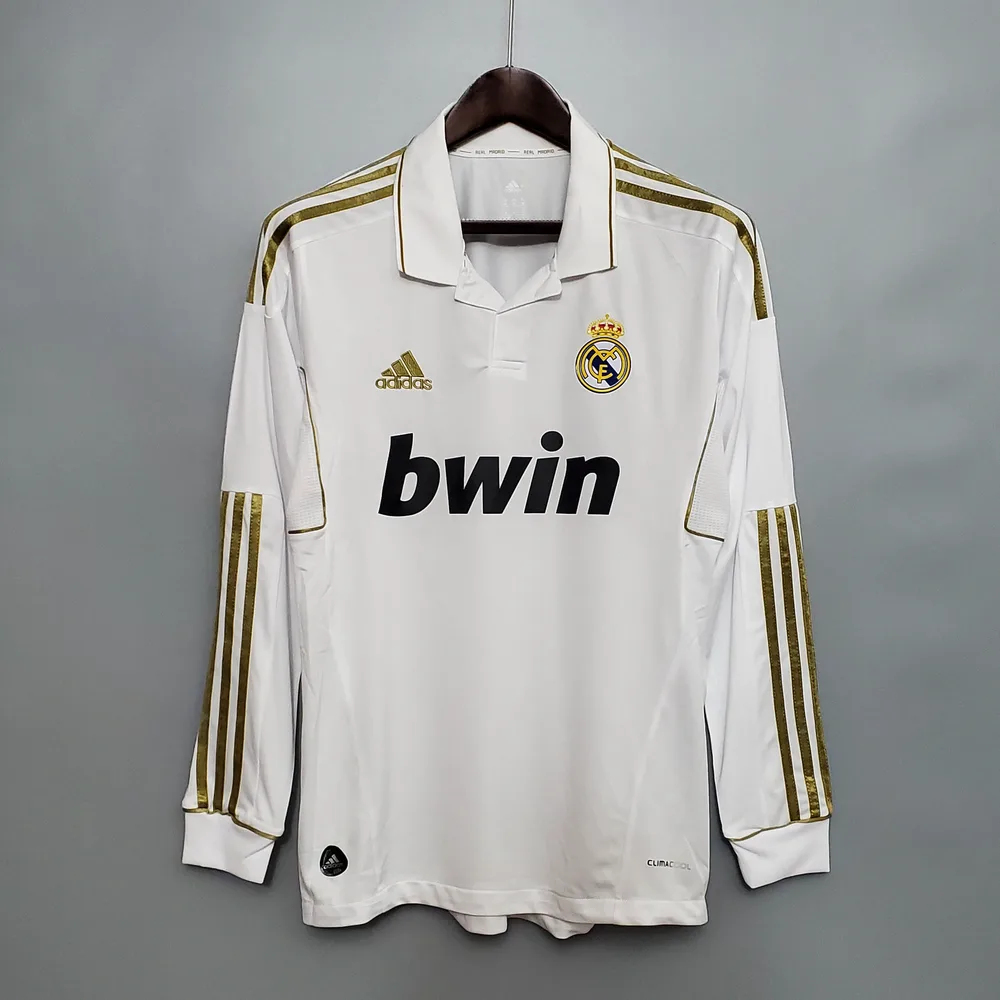 Real Madrid 2011/2012 Retro Long Sleeve Real Madrid Home 2011/2012 — 1