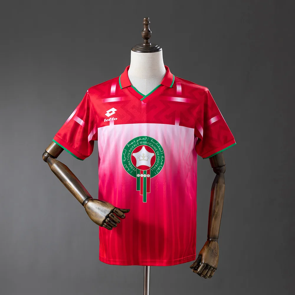 Morocco 1994 Retro Morocco National Team Local Jersey 1994